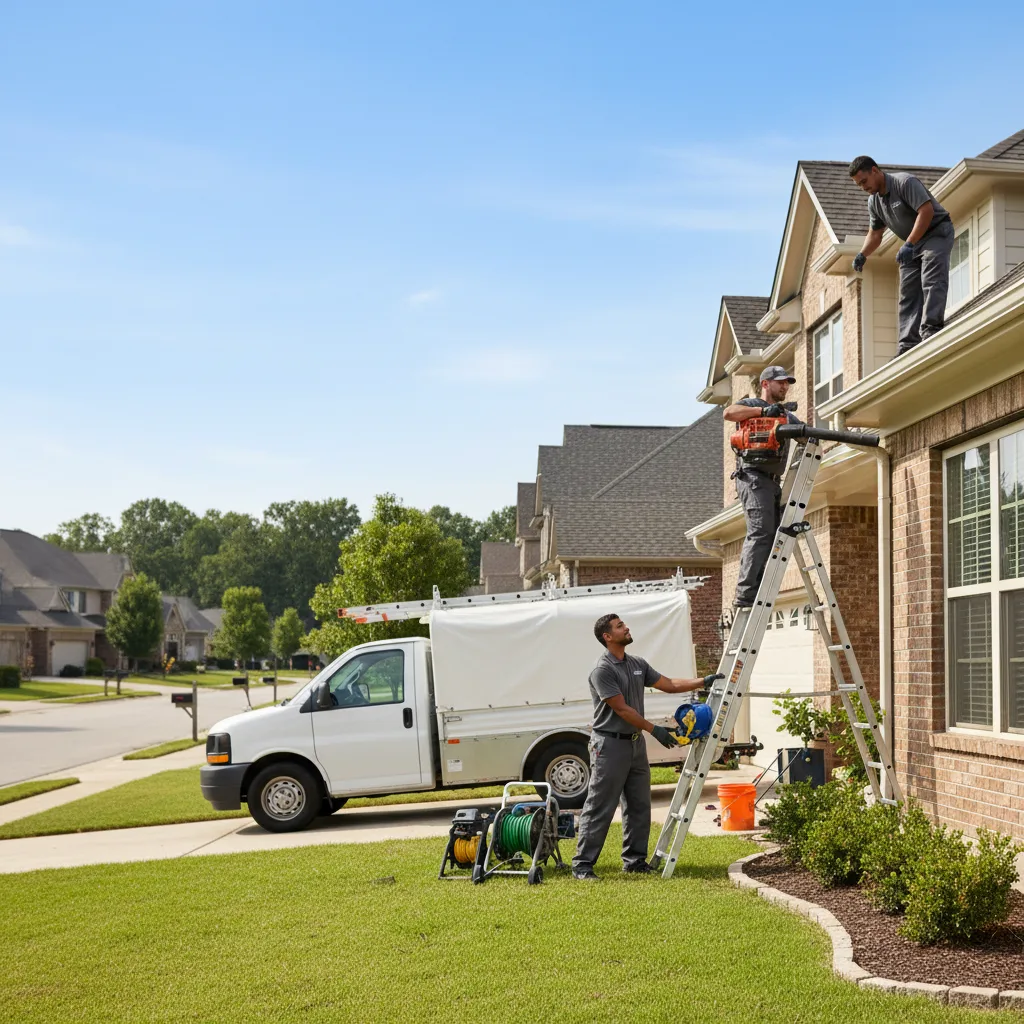 Home Gutter Service in Elm Mott, TX near me
